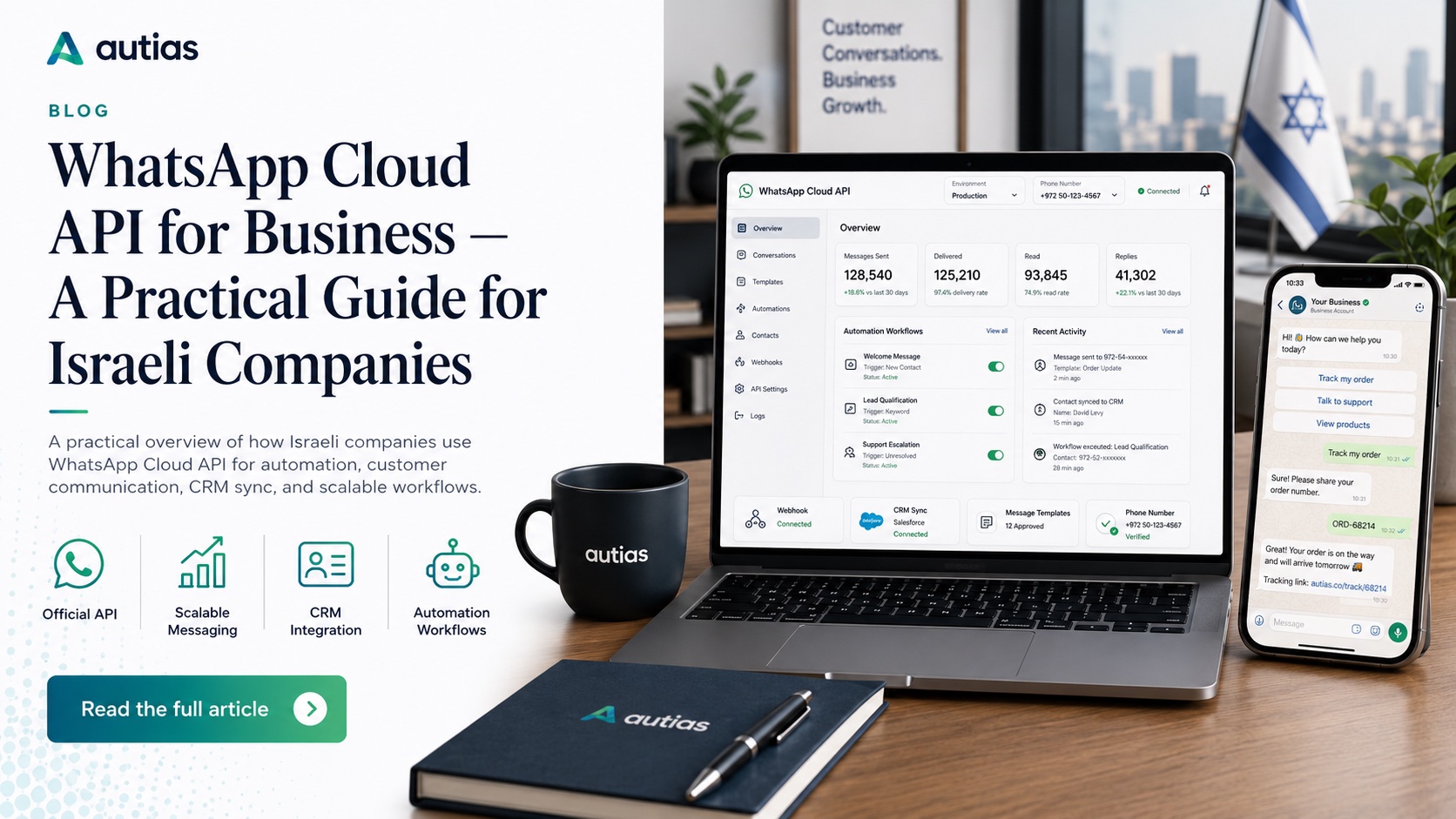 WhatsApp Cloud API для бизнеса — практический гид для компаний в Израиле